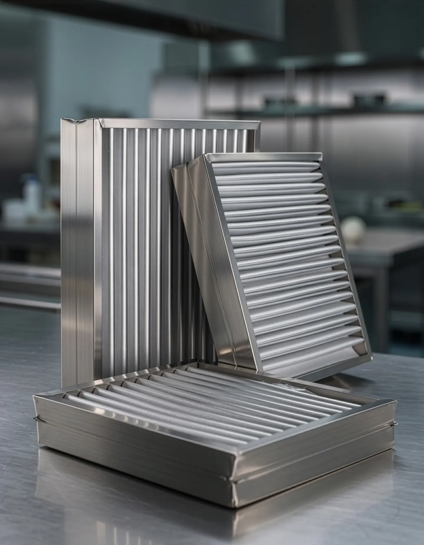 commercial kitchen hood filter exchange
