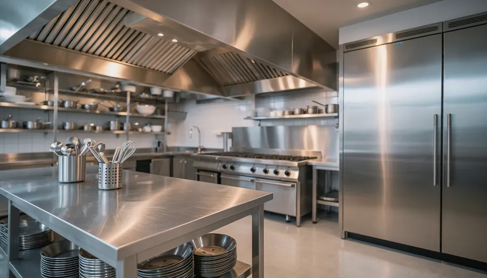 clean commercial kitchen exhaust hood