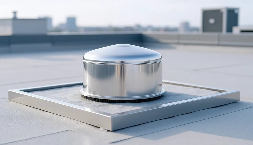 Rooftop exhaust fan with grease containment